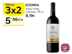 Oferta 3x2 en los productos señalizados
