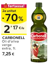 2a unitat -70% en els productes senyalats