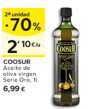 2ª unidad -70% en los productos señalizados