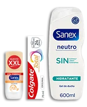Productos Colgate y Sanex