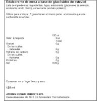 Edulcorante líquido NATREEN Stevia, botellín 125 ml