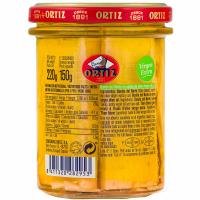 Bonito del norte en aceite de oliva ORTIZ, frasco 220 g
