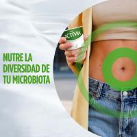 Activia 0% cremós multifruita DANONE, pack 4x120 g