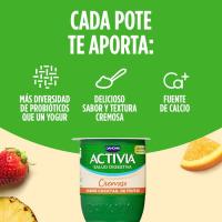 Activia 0% cremós multifruita DANONE, pack 4x120 g