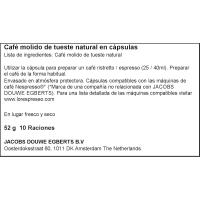 Cafè Onyx compatible Nespresso L'OR, caixa 10 u