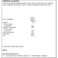 Savoiardi sin gluten SCHAR, paquete 200 g