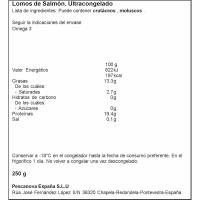Lloms de salmó PESCANOVA, sobre 250 g