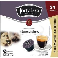 Cafè intensíssim DG FORTALEZA, caixa 24 monodosis