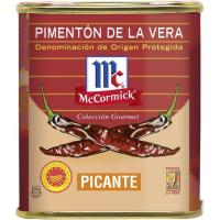 Pimentón picante D.O.P. de la Vera McCORMICK, lata 70 g