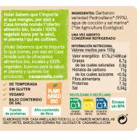 Garbanzo pedrosillano cocido Bio CASA AMELLA, frasco 540 g