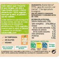 Alubia Cocida Bio CASA AMELLA, frasco 540 g
