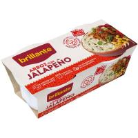 Gotets d'arròs jalapeño BRILLANTE, pack 2x250 g