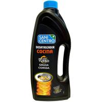 Desatascador cuina acció turbo SANICENTRO, ampolla 1 litre