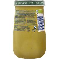 Tarrito eco de zanahoria, guisantes y merluza HERO, tarro 190 g