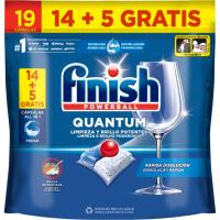 Rentavaixella màquina FINISH QUANTUM, bossa 14+5 dosi