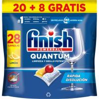 Rentavaixella màquina llimona FINISH QUANTUM, bossa 20+8 dosi