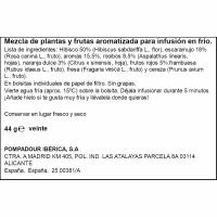 Infusión fría de frutos rojos POMPADOUR, caja 20 uds