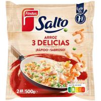 Arroz tres delicias FINDUS, bolsa 500 g