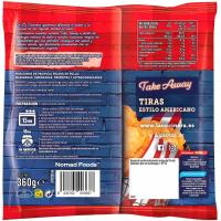 Tiras de pollo estilo americano LA COCINERA, bolsa 360 g