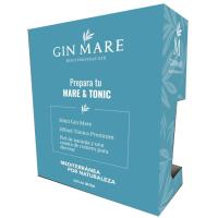 Ginebra Mediterránea GIN MARE, botella 70 cl + Copa