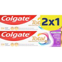 Dentifrici genives sanes COLGATE TOTAL ADVANCE, tub 2x75 ml