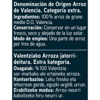 Arròs D.O.València EROSKI, paquet 1 kg