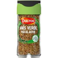 Anís verde para sazonar DUCROS, frasco 37 g