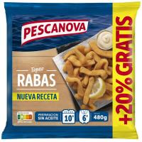 Rabes PESCANOVA, bossa 480 g
